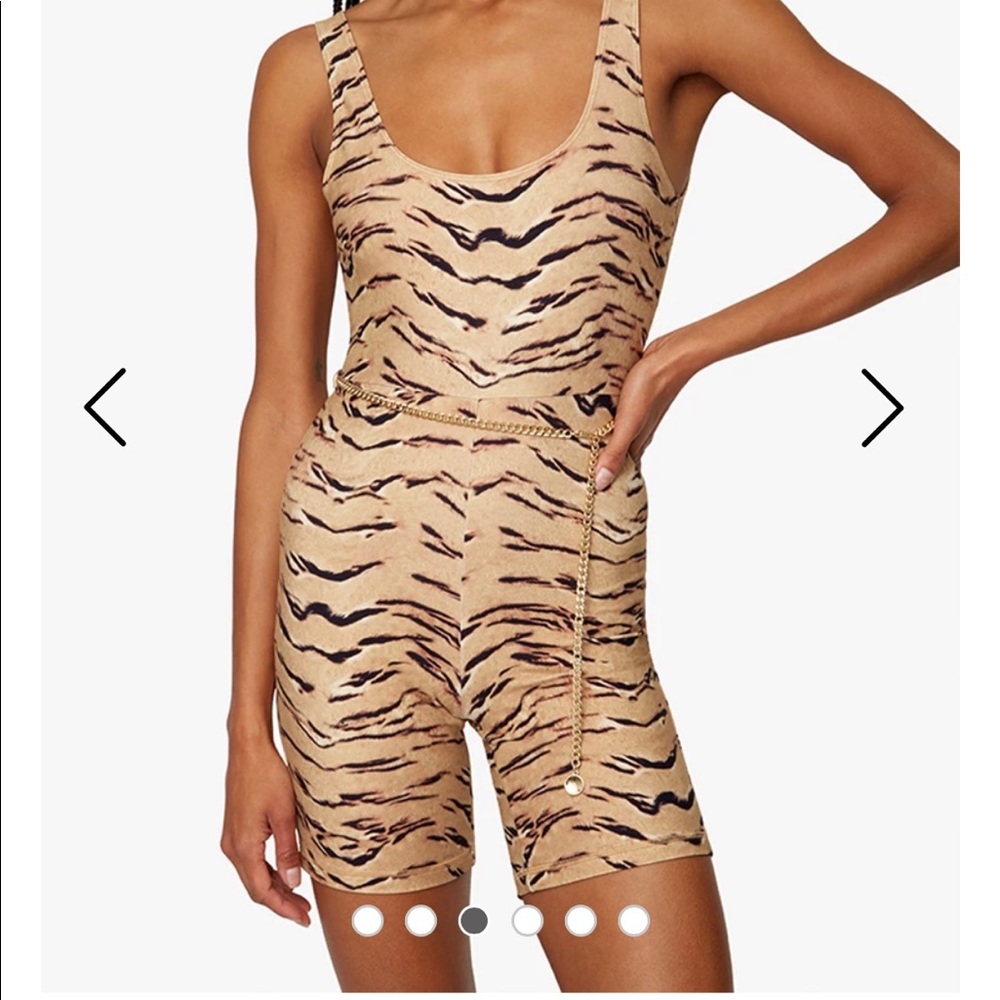 Weworewhat scoop tiger bodysuit, XS, NWT